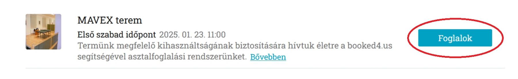 Screenshot Kezdo Oldal Foglalas